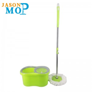 Jason Microfiber Spin Mop 360 Facile Rotating Mop Sucket Magic Nettoyage Feuille denettoyage MOP et Seau
